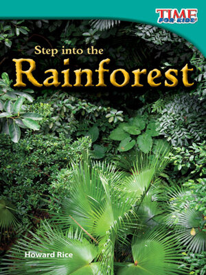 cover image of Step into the Rainforest